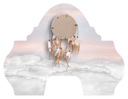 DARAY-L-129-PK Arapaho Prayer Pink